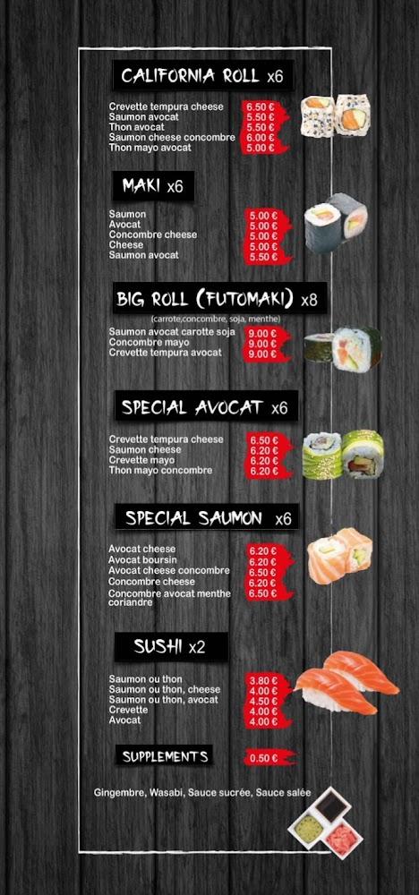 Le Bâoli (thaï-jap-sushi) - Menu Image 4